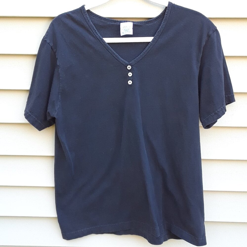 Rapizzi's Short Sleeve Henley Shirt - UNISEX